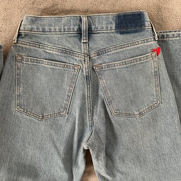 NWT Abercrombie & Fitch 24 Long Tall 90s Relaxed Fit Straight Leg Jeans - Picture 9 of 9